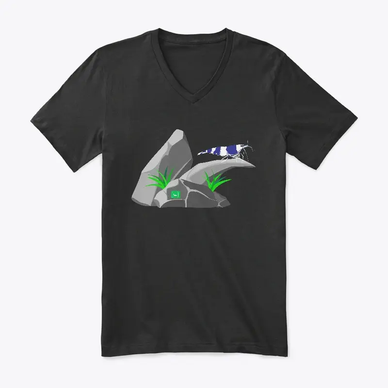 King of Shrimp - T-Shirt - Blue Shrimp